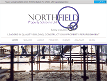 Tablet Screenshot of northfieldproperty.co.uk